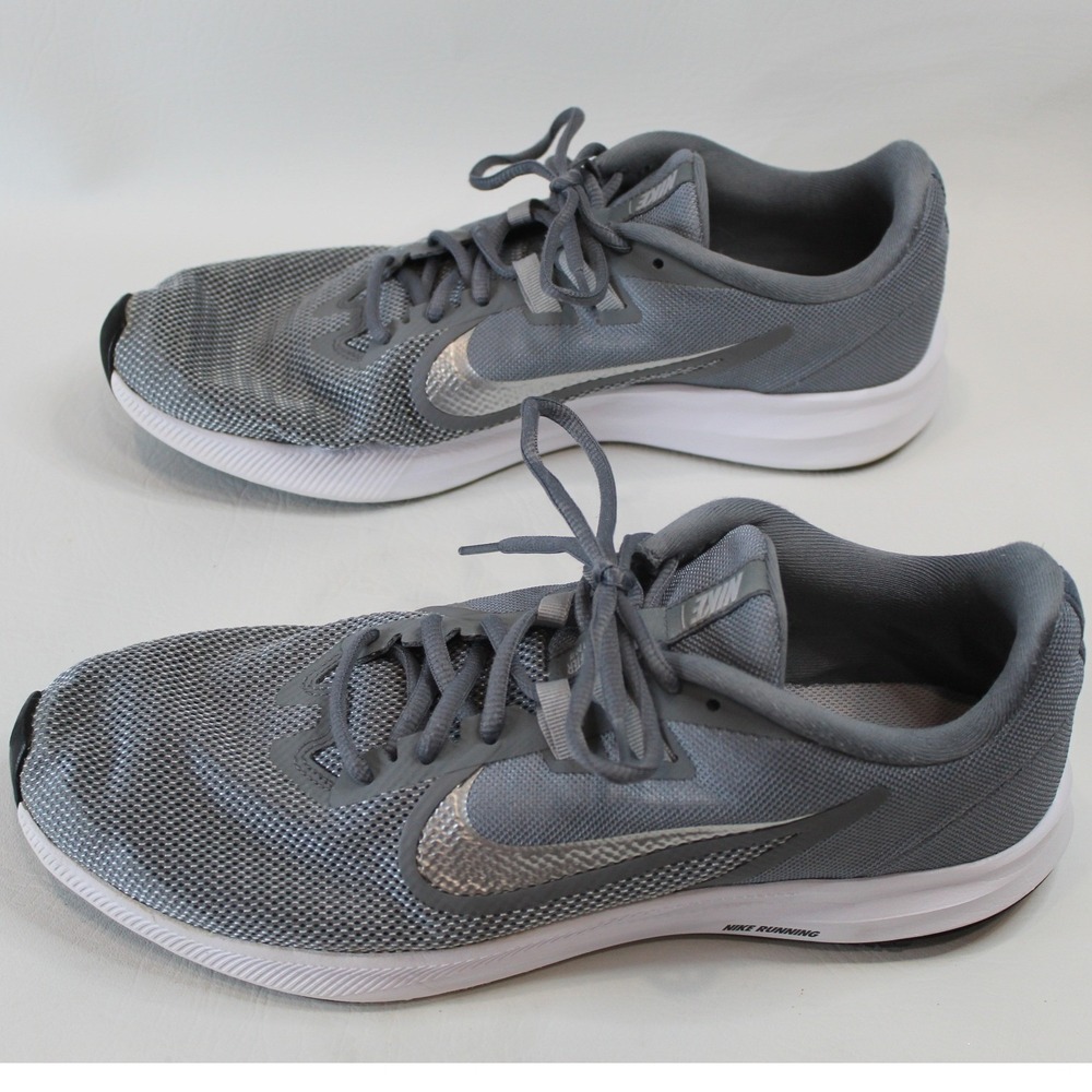 Nike Downshifter 10 AQ7481 001 Grey Running Shoes Men US 12